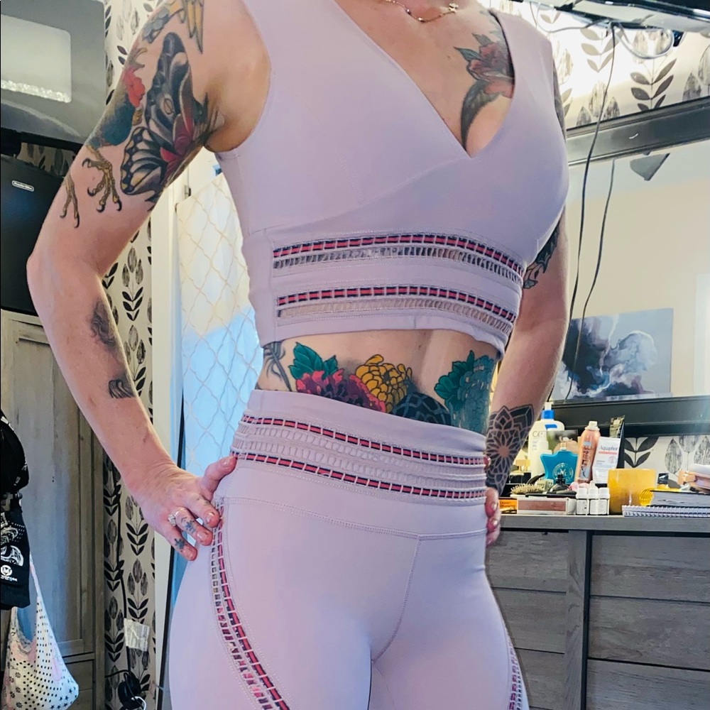 Set of top and pants by free people movement!